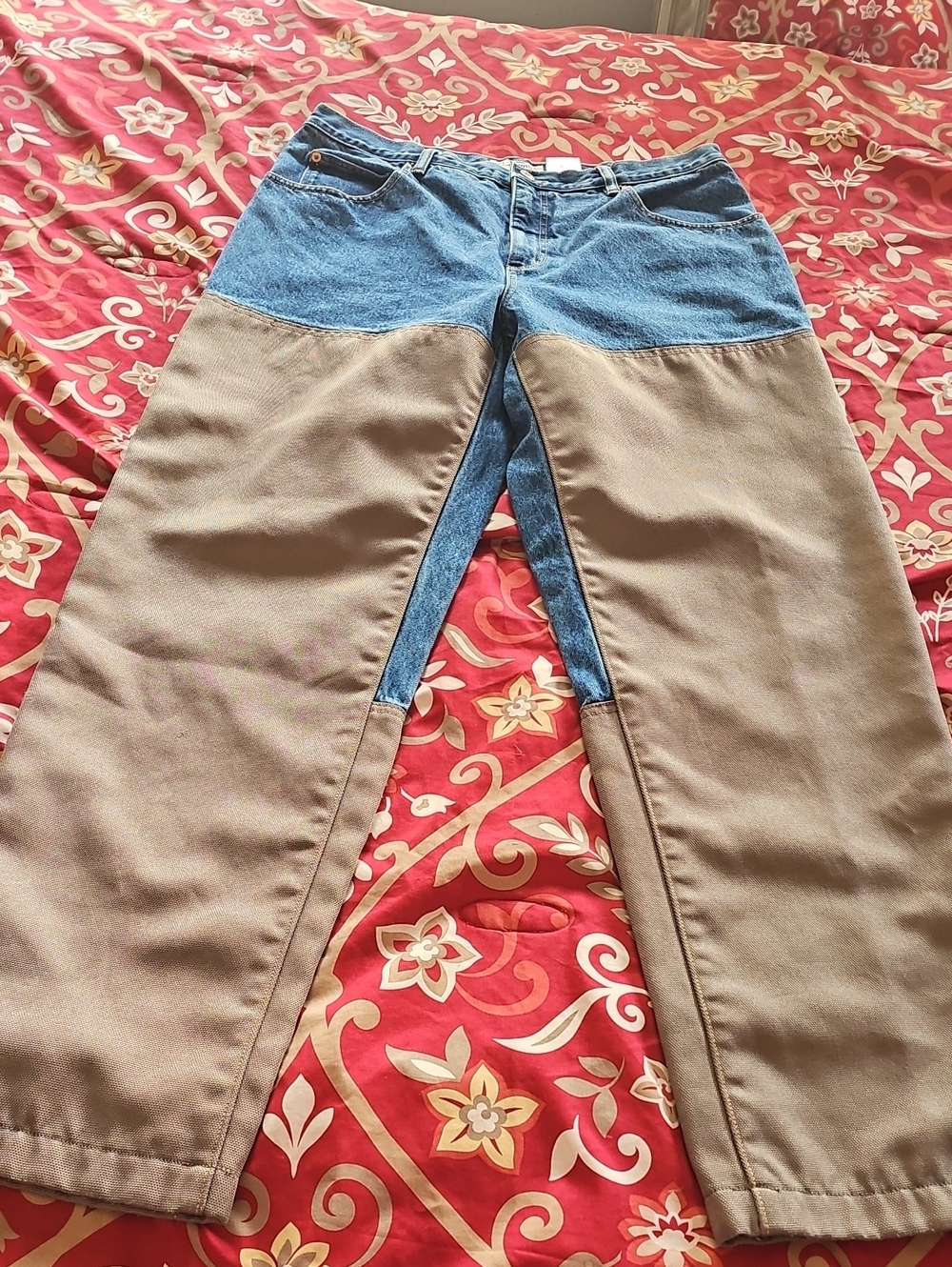 Columbia Brush Guard Reinforced Canvaa Denim Jean Pants (B)